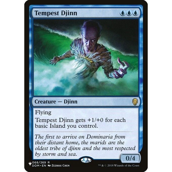 Image for Tempest Djinn (068/269) (LIST) - Magic: The Gathering