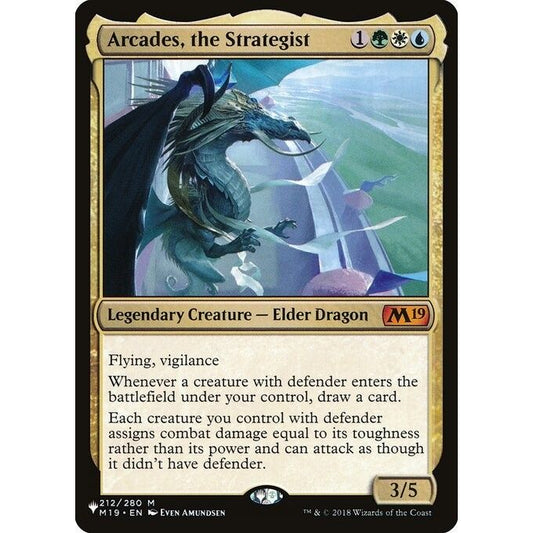 Image for Arcades, the Strategist (212/280) (LIST) - Magic: The Gathering