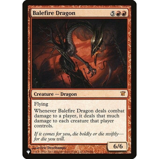 Image for Balefire Dragon (129/264) (LIST) - Magic: The Gathering