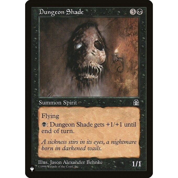 Image for Dungeon Shade (LIST) - Magic: The Gathering