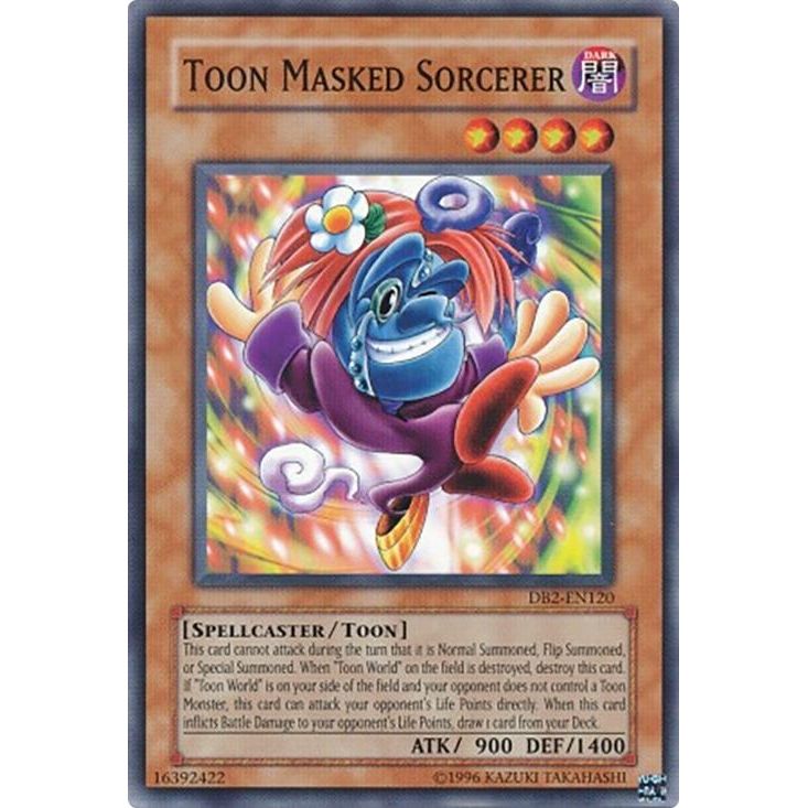 Image for Toon Masked Sorcerer (DB2-EN120) (DB2) - YuGiOh
