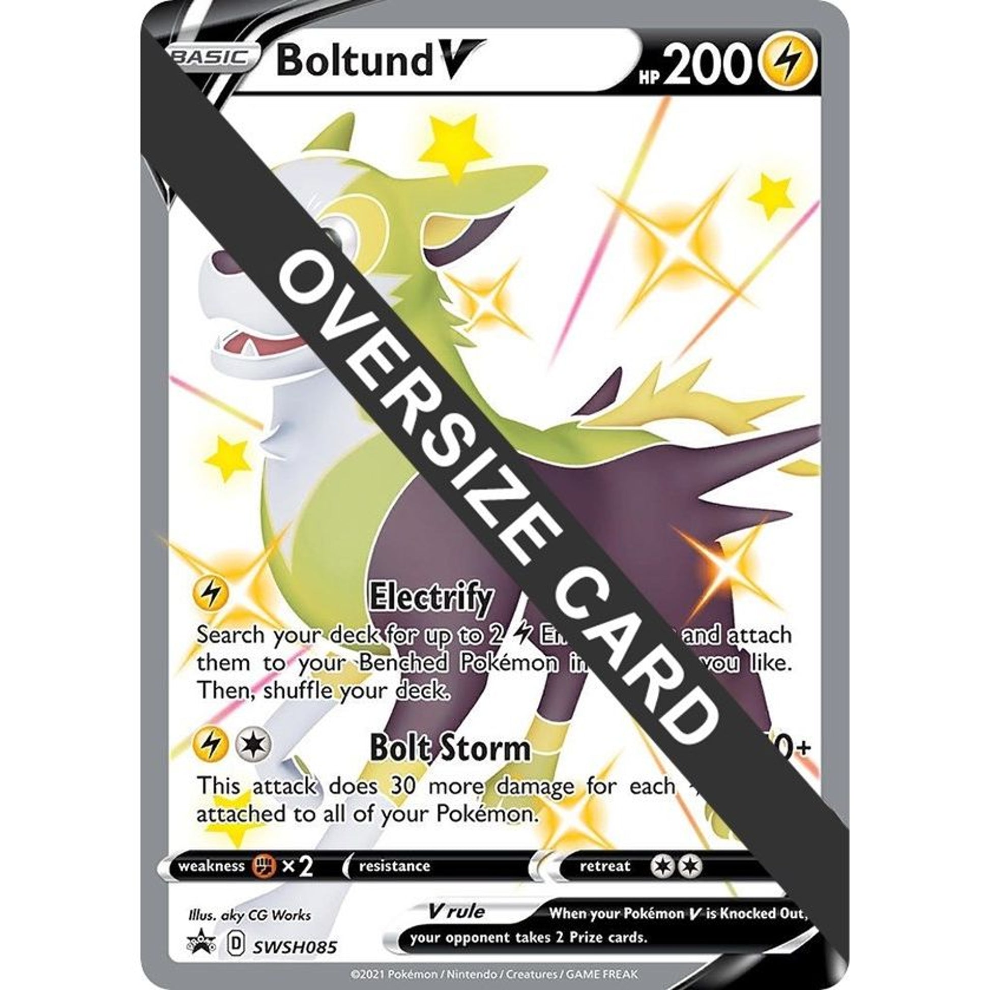 Image for Boltund V - SWSH085 (SWSH085) (PR) - Pokemon