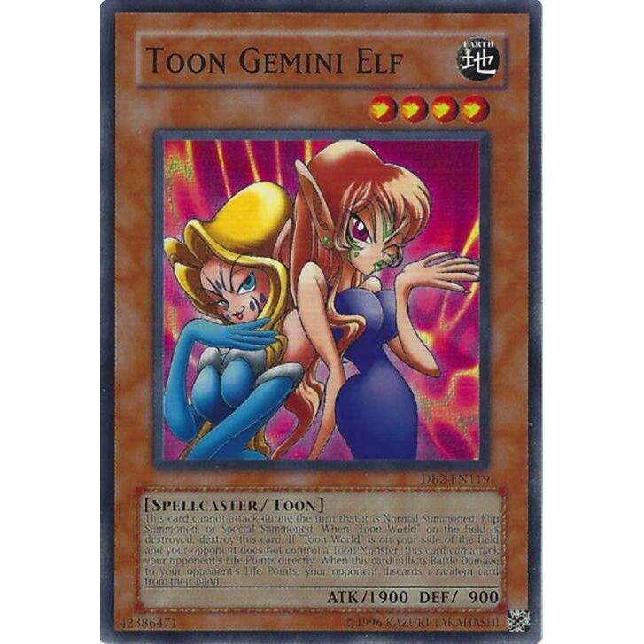 Image for Toon Gemini Elf (DB2-EN119) (DB2) - YuGiOh