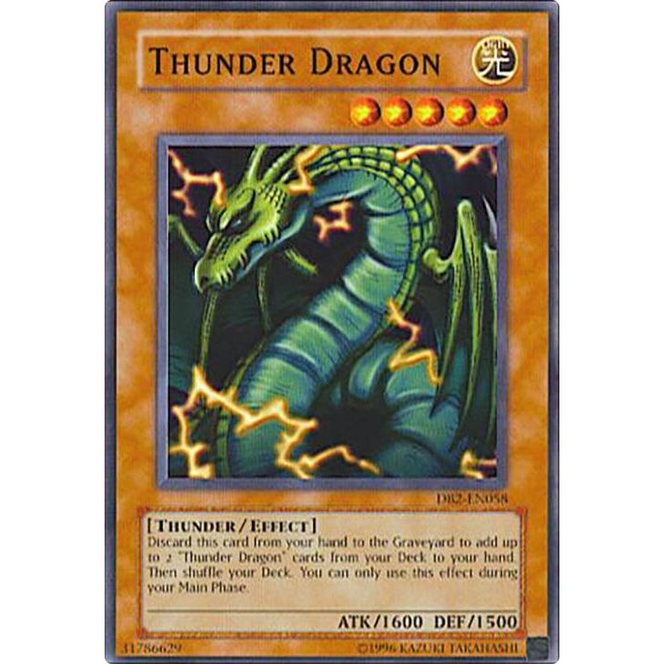 Image for Thunder Dragon (DB2-EN058) (DB2) - YuGiOh