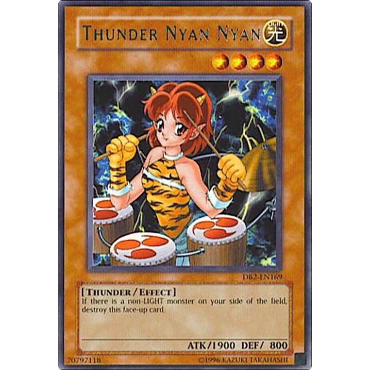 Image for Thunder Nyan Nyan (DB2-EN169) (DB2) - YuGiOh