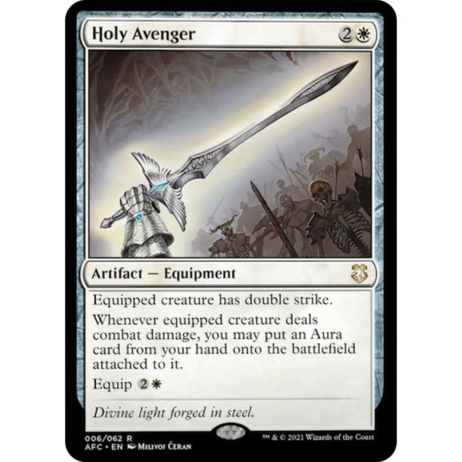 Image for Holy Avenger (6) (AFC) - Magic: The Gathering