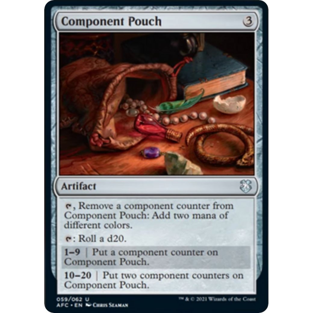 Image for Component Pouch (59) (AFC) - Magic: The Gathering