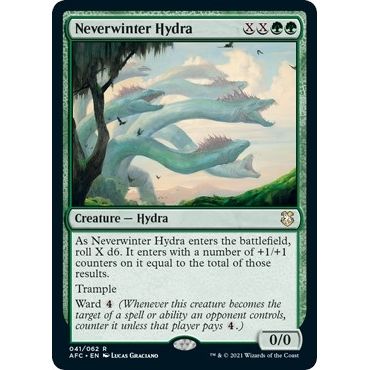 Image for Neverwinter Hydra (41) (AFC) - Magic: The Gathering