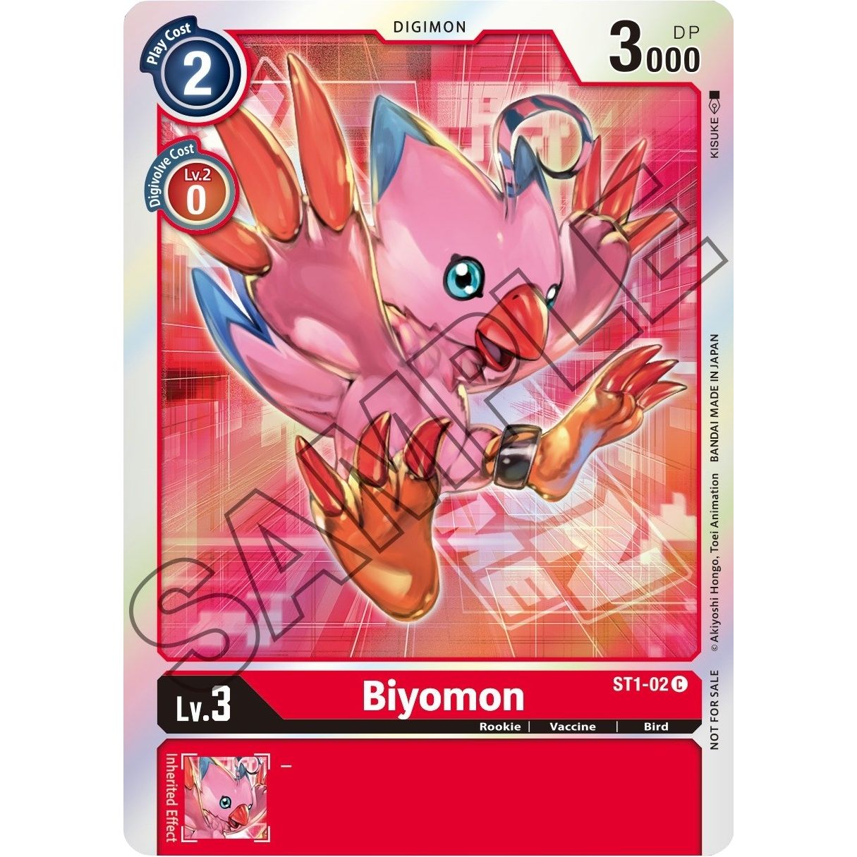 Image for Biyomon - ST1-02 (Event Pack 1) (ST1-02 C) (ST-1) - Digimon Card Game