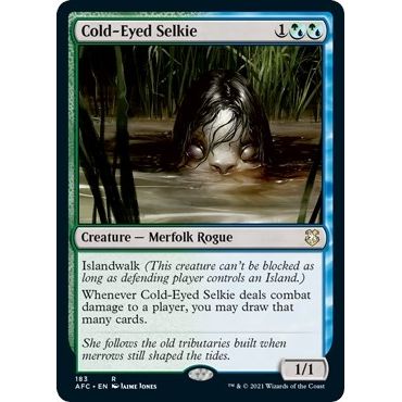 Image for Cold-Eyed Selkie (183) (AFC) - Magic: The Gathering