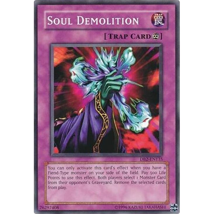 Image for Soul Demolition (DB2-EN135) (DB2) - YuGiOh