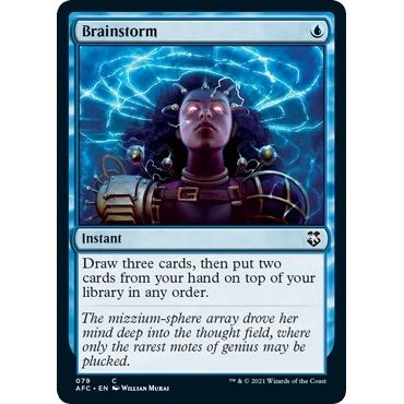 Image for Brainstorm (79) (AFC) - Magic: The Gathering