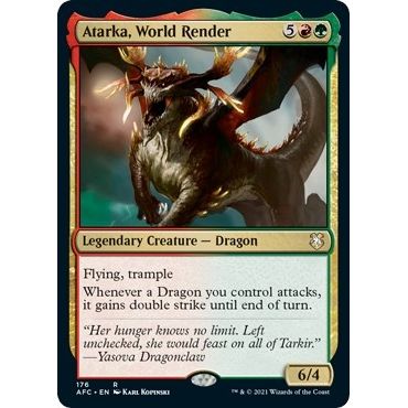 Image for Atarka, World Render (176) (AFC) - Magic: The Gathering