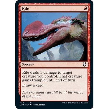 Image for Rile (136) (AFC) - Magic: The Gathering