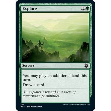 Image for Explore (157) (AFC) - Magic: The Gathering