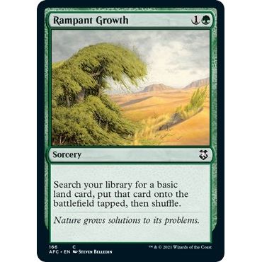 Image for Rampant Growth (166) (AFC) - Magic: The Gathering