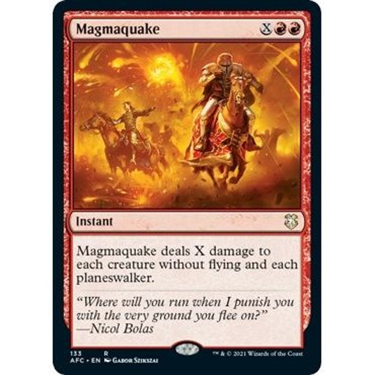Image for Magmaquake (133) (AFC) - Magic: The Gathering