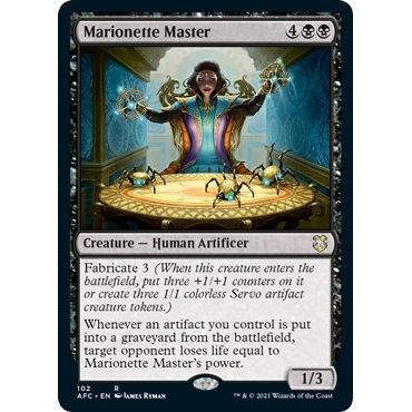 Image for Marionette Master (102) (AFC) - Magic: The Gathering