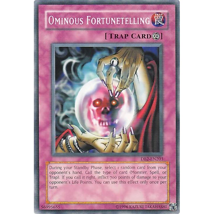 Image for Ominous Fortunetelling (DB2-EN203) (DB2) - YuGiOh