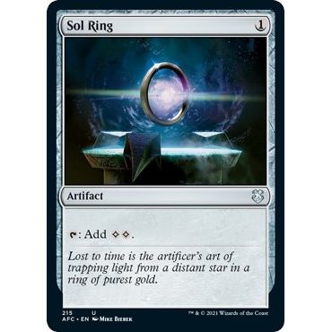 Image for Sol Ring (215) (AFC) - Magic: The Gathering