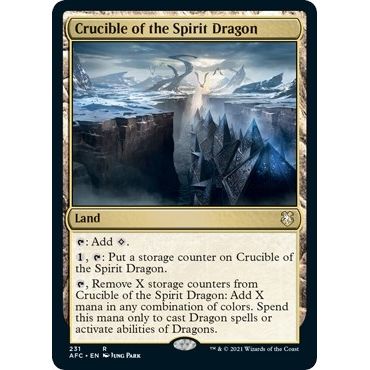 Image for Crucible of the Spirit Dragon (231) (AFC) - Magic: The Gathering
