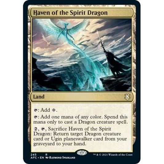 Image for Haven of the Spirit Dragon (245) (AFC) - Magic: The Gathering