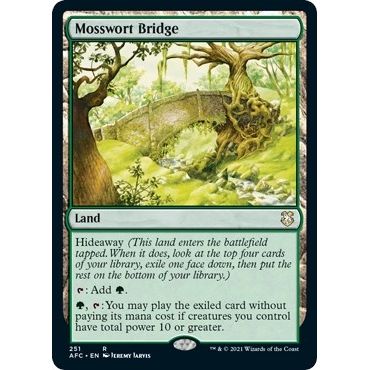 Image for Mosswort Bridge (251) (AFC) - Magic: The Gathering