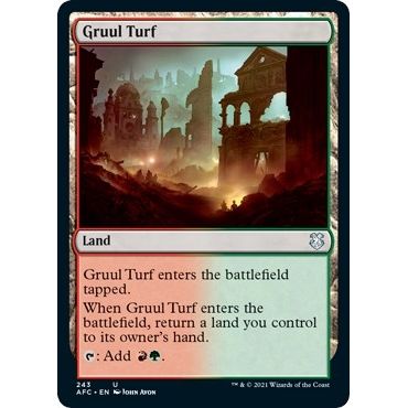Image for Gruul Turf (243) (AFC) - Magic: The Gathering