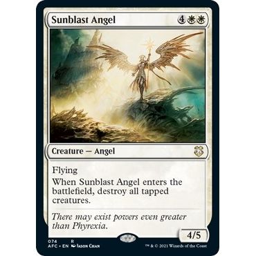 Image for Sunblast Angel (74) (AFC) - Magic: The Gathering