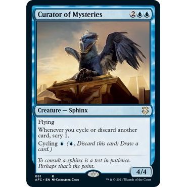 Image for Curator of Mysteries (81) (AFC) - Magic: The Gathering