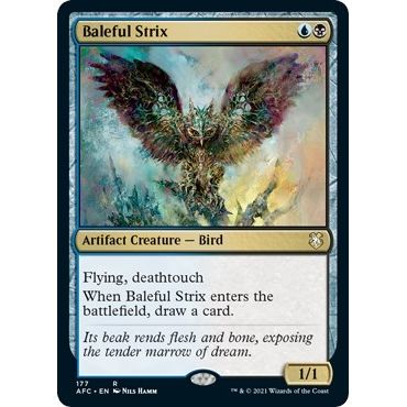 Image for Baleful Strix (177) (AFC) - Magic: The Gathering