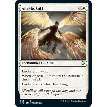 Image for Angelic Gift (64) (AFC) - Magic: The Gathering