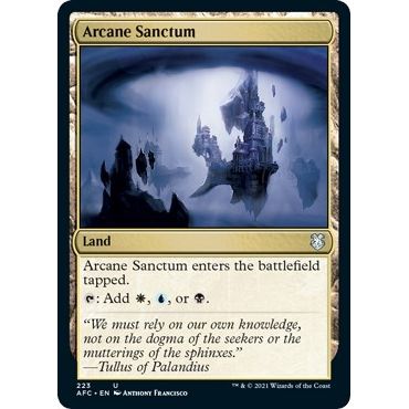 Image for Arcane Sanctum (223) (AFC) - Magic: The Gathering