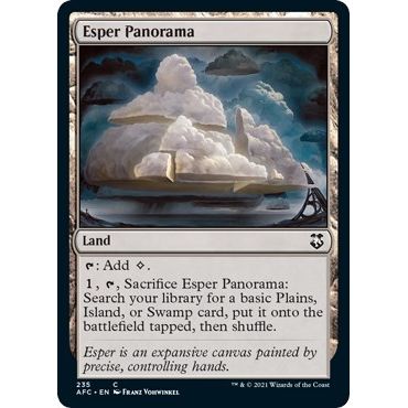 Image for Esper Panorama (235) (AFC) - Magic: The Gathering