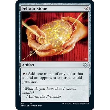 Image for Fellwar Stone (206) (AFC) - Magic: The Gathering
