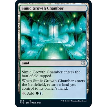 Image for Simic Growth Chamber (260) (AFC) - Magic: The Gathering