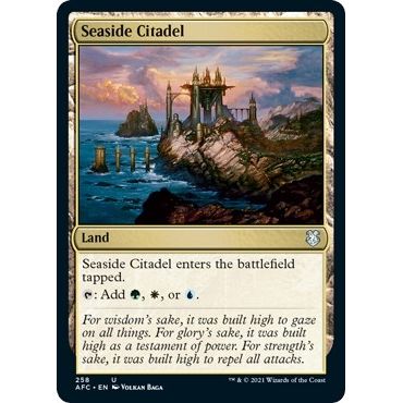 Image for Seaside Citadel (258) (AFC) - Magic: The Gathering
