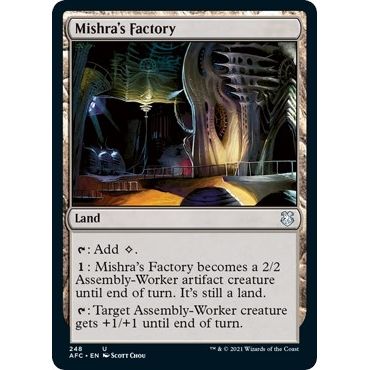 Image for Mishra's Factory (248) (AFC) - Magic: The Gathering