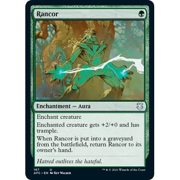 Image for Rancor (167) (AFC) - Magic: The Gathering