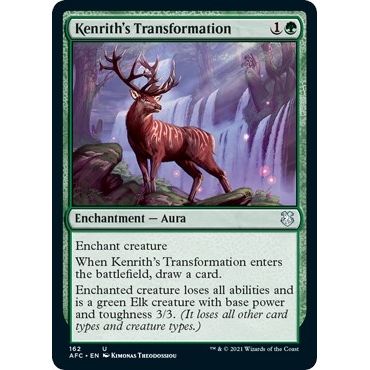 Image for Kenrith's Transformation (162) (AFC) - Magic: The Gathering