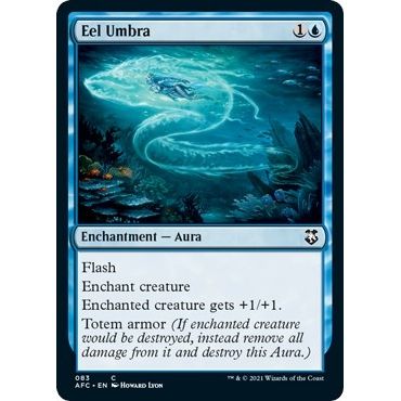 Image for Eel Umbra (83) (AFC) - Magic: The Gathering