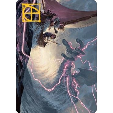 Image for Hall of Storm Giants Art Card (Gold-Stamped Signature) (54) (ASAFR) - Magic: The Gathering