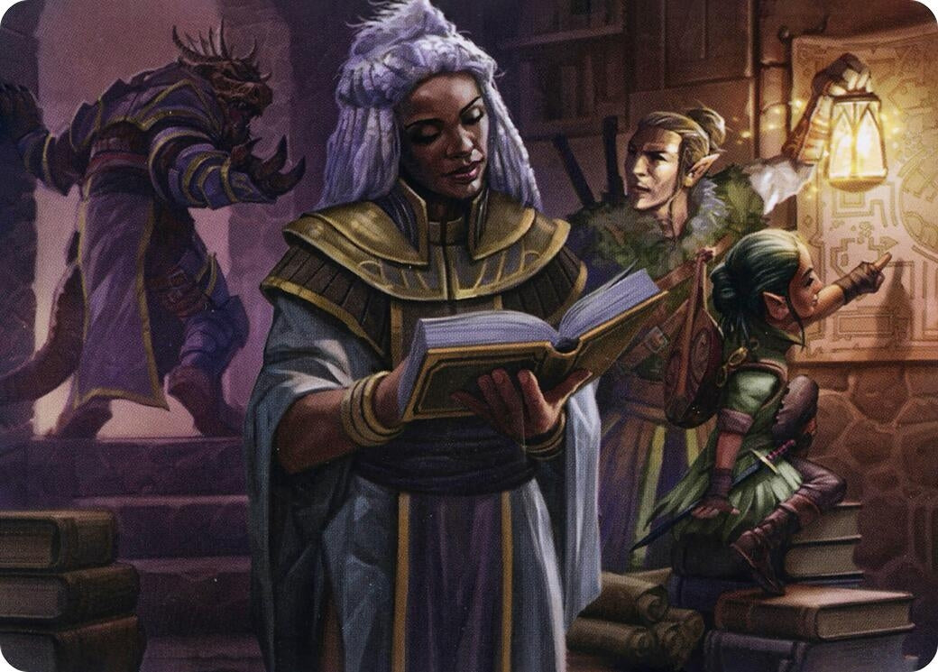 Image for You Find the Villains' Lair Art Card (40) - Magic: The Gathering