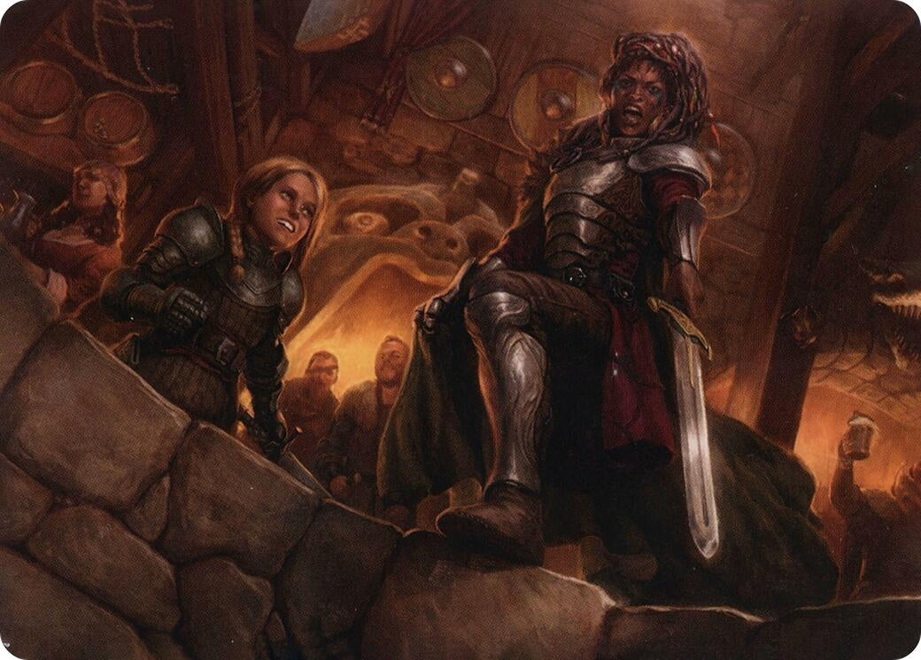 Image for Veteran Dungeoneer Art Card (36) - Magic: The Gathering
