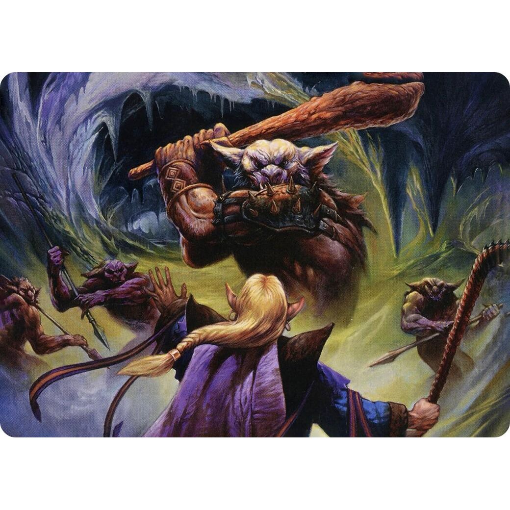 Image for Den of the Bugbear (34/81) Art Card (34) (ASAFR) - Magic: The Gathering
