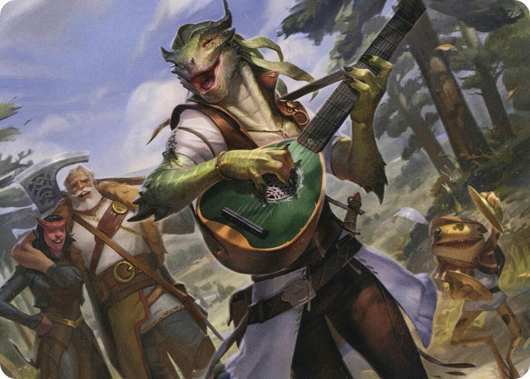 Image for Wandering Troubadour Art Card (64) - Magic: The Gathering