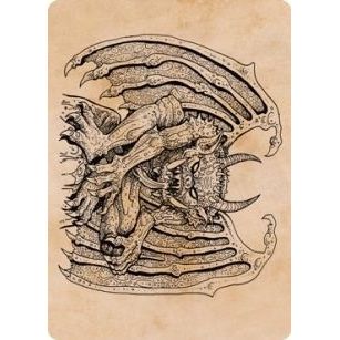 Image for Cloister Gargoyle (Showcase) Art Card (65) (ASAFR) - Magic: The Gathering