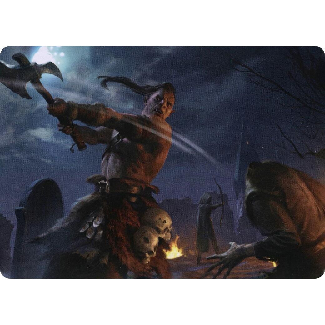 Image for Critical Hit Art Card (38) (ASAFR) - Magic: The Gathering