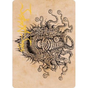 Image for Baleful Beholder (Showcase) Art Card (Gold-Stamped Signature) (68) (ASAFR) - Magic: The Gathering