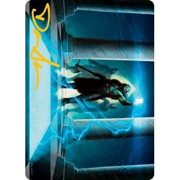 Image for Sudden Insight Art Card (Gold-Stamped Signature) (39) (ASAFR) - Magic: The Gathering